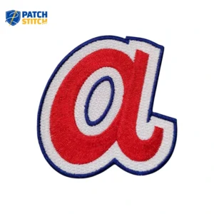 Atlanta Braves Retro Lowercase “A” Red/White Embroidery Patch