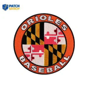 Baltimore Orioles Vintage 2009 Round Embroidery Patch