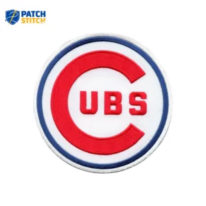 Chicago Cubs 1957-1958 White/Red Logo Embroidery Patch
