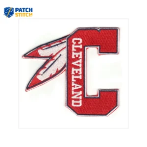 Cleveland C Indian’s Feather Vintage Embroidery Patch