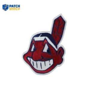 Cleveland Indians Chief Vintage Wahoo Red Embroidery Patch