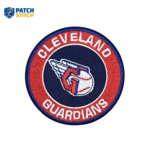Cleveland Guardians G Round Vintage Logo Patch