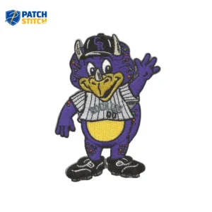 Colorado Rockies Mascot “Dinger” Embroidery Patch