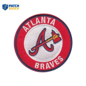 Atlanta Braves Round Logo Embroidered Patch