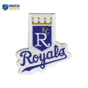 Kansas City Royals 1993-2001 Crown Logo Embroidery Iron-on Patch