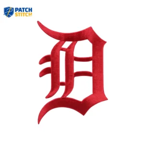 Detroit Tigers Old English Embroidered Patch