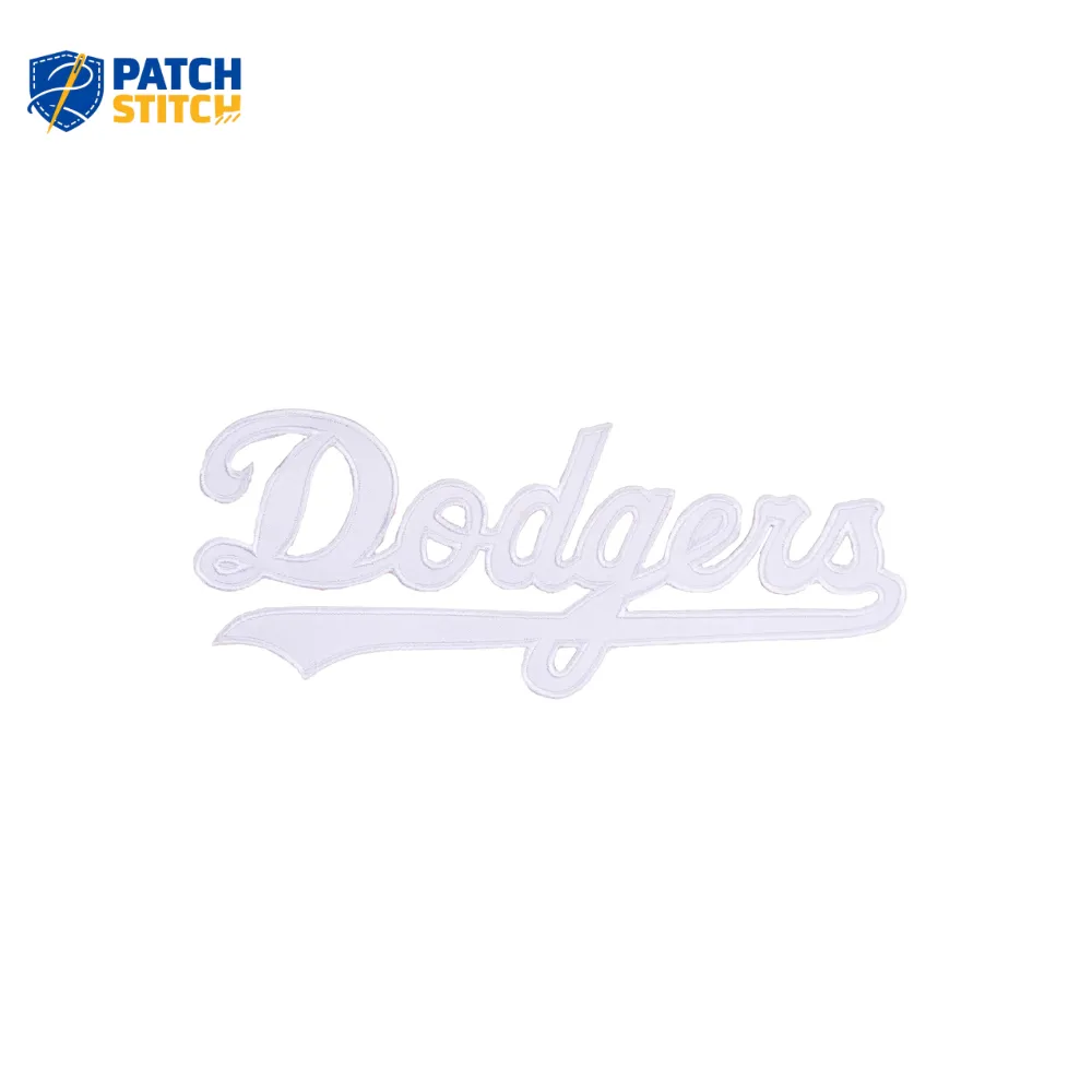 Arizona (25) Los Angeles Dodgers White Script Embroidered Patch