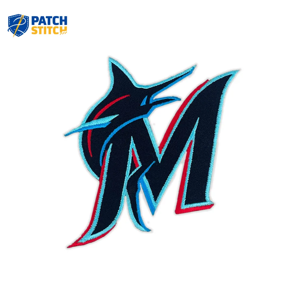 Arizona (26) Miami Marlins “M” Blue/Red Logo Patch