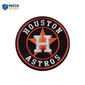 Houston Astros Round Star ‘H’ Logo Patch