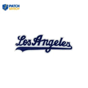 Los Angeles Dodgers Script “Los Angeles” Embroidered Patch