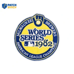 Milwaukee Brewers World Series 1982 American League Champions Patch
