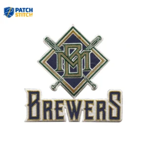 Milwaukee Brewers “MB” Logo Patch