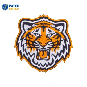 Detroit Tigers Tiger Head Mascot Patch
