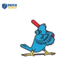 St. Louis Cardinals Retro Bird with Bat Patch