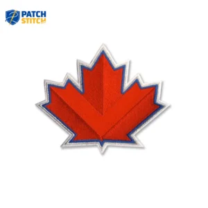 Toronto Blue Jays Maple Leaf Red Embroidery Iron-on Patch