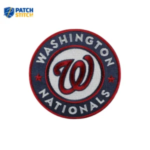 Washington Nationals 2011 Logo Navy/Red Embroidery iron-on Patch