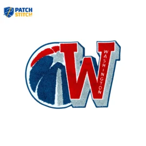 Washington Wizards Letter W Basketball Patch