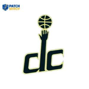 Washington Wizards DC Logo Black/Golden Patch