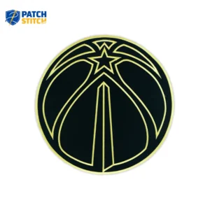Washington Wizards Round Logo Black/Golden Patch