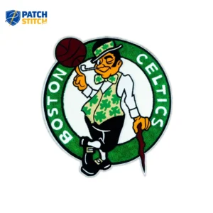 Boston Celtics Logo Round Chennile Patch