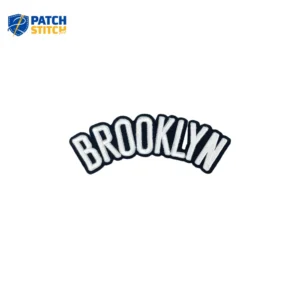 Brooklyn Nets “BROOKLYN” Black/White Wordmark Patch