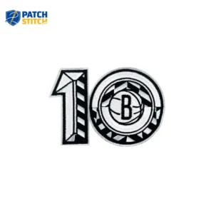 Brooklyn Nets 10th Anniversary Logo Patch
