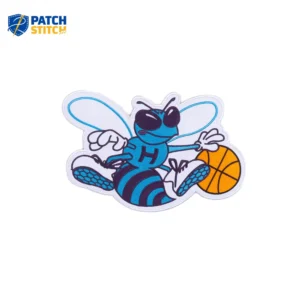 Charlotte Hornets Retro Hugo the Hornet Basketball Patch