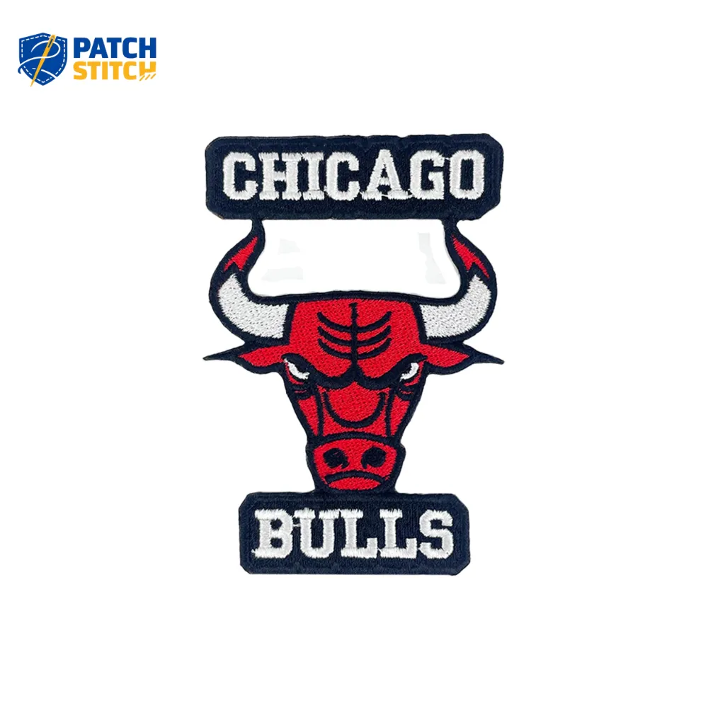 Arizona - 2026-04-06T100517.590 Chicago Bulls Classic Red/White Bull Head Logo Patch