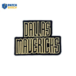 Dallas Mavericks Vintage Gold/Black Patch