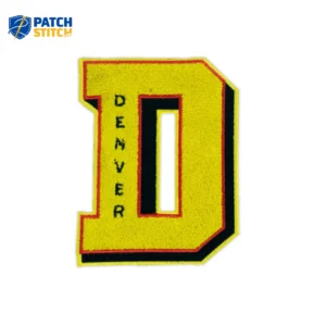 Denver Nuggets 3D Varsity Letter D Embroidered Patch