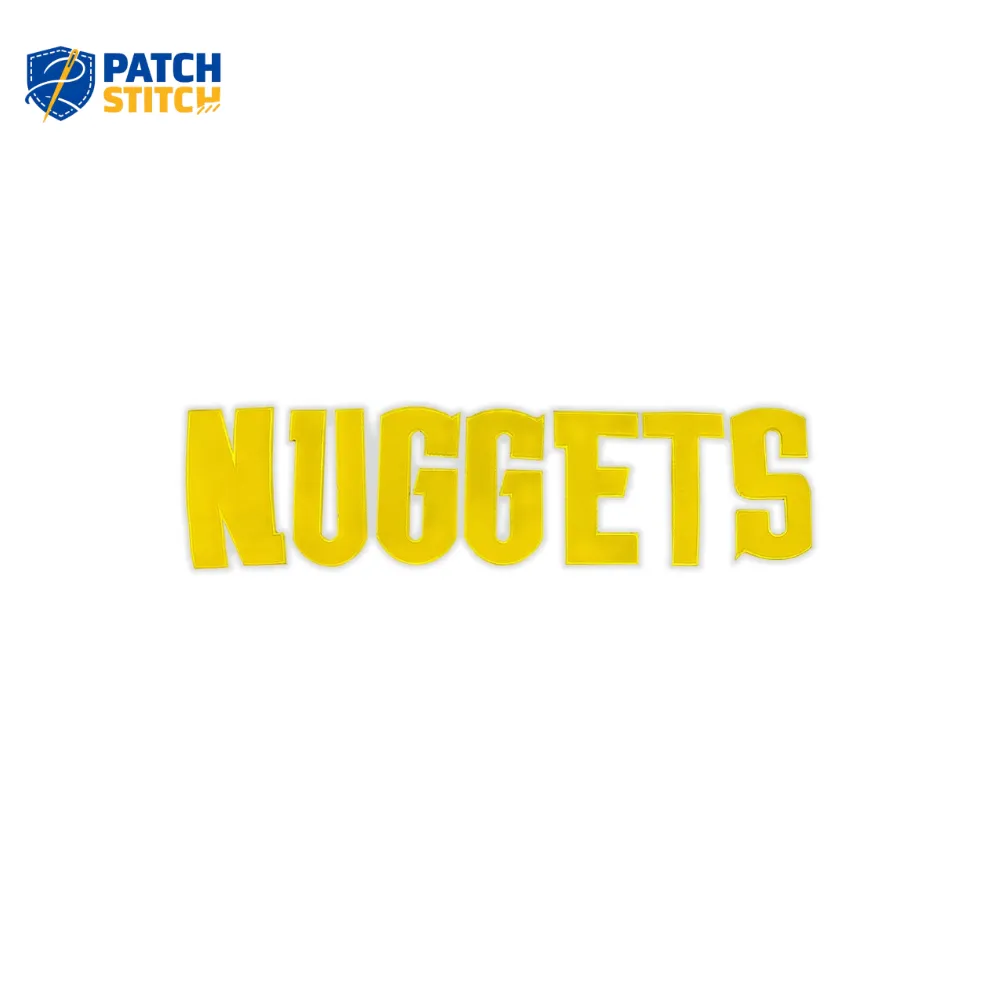 Arizona - 2026-04-06T102405.406 Denver Nuggets NUGGETS Letters Yellow Patch
