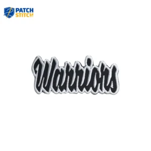Golden State Warriors Script Embroidered Patch