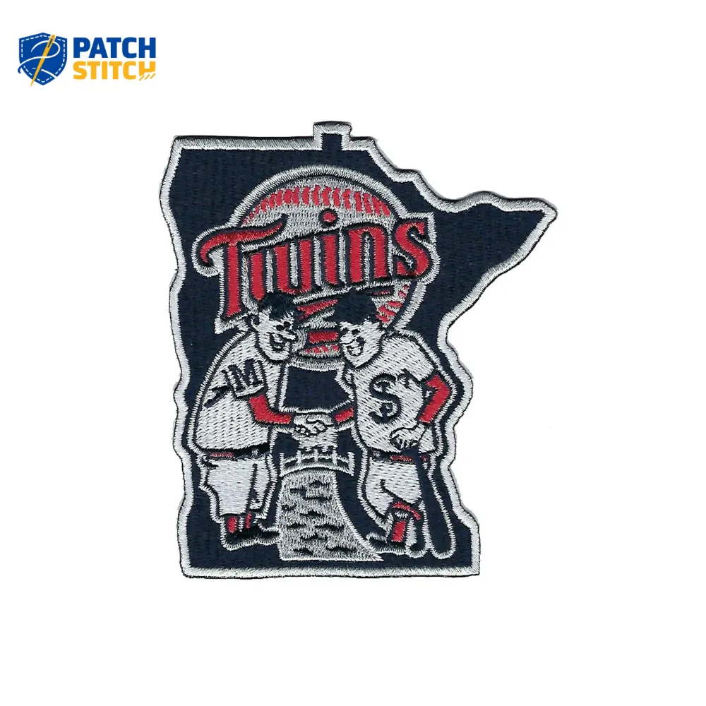 Arizona (44) Minnesota Twins 2018 Stars & Stripes Vintage Iron-on Patch