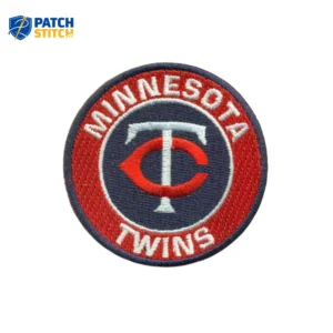 Minnesota Twins Baseball Round “TC” logo Iron-on Patch