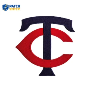 Minnesota Twins “TC” Vintage Navy Logo Iron-on Patch