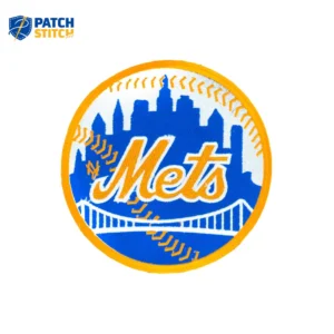 New York Mets Skyline Bridge Baseball Patch