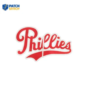 Philadelphia Phillies Script Logo Jacket Patch