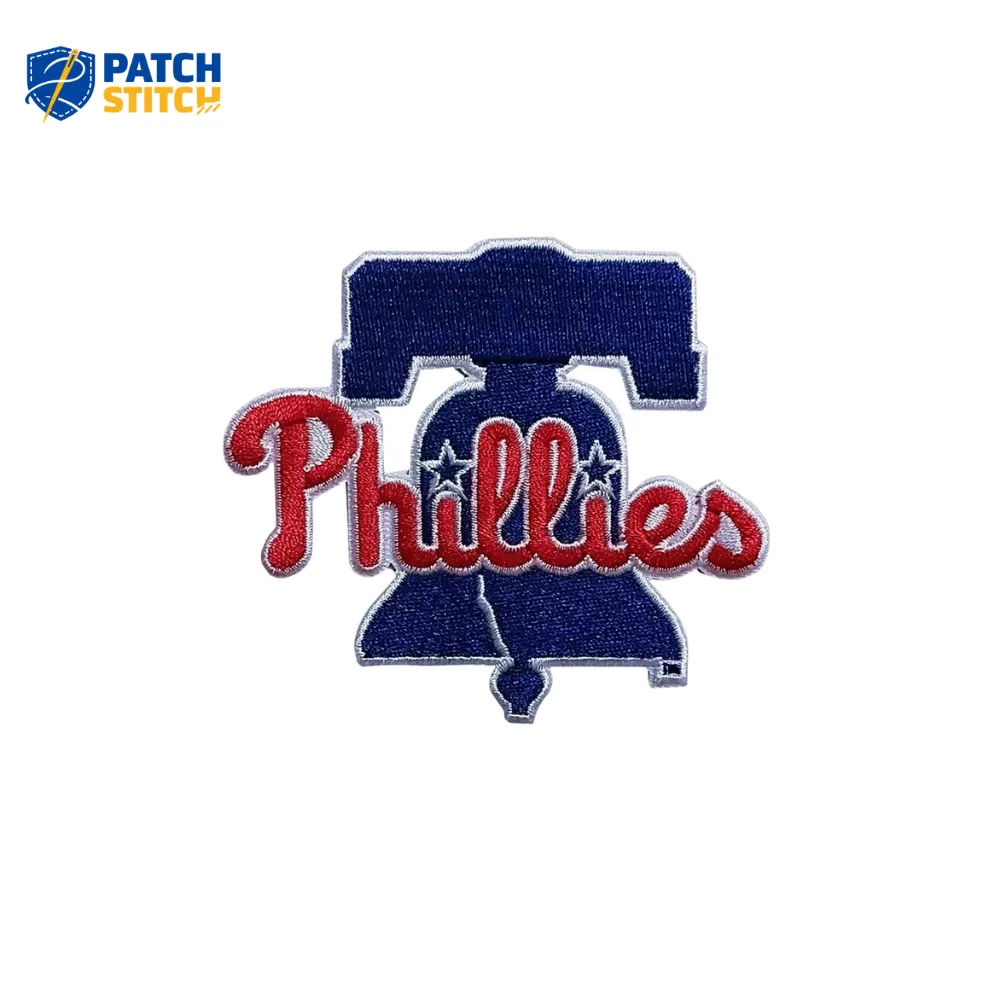 Arizona (73) Philadelphia Phillies Liberty Bell Logo Embroidered Iron-on Patch