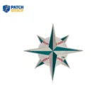 Seattle Mariners Compass Rose Logo Embroidered Iron-On Patch
