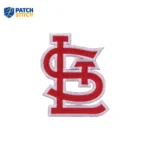 St. Louis Cardinals “STL” Logo 2018 Stars & Stripes Red Iron-on Patch