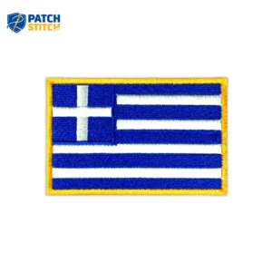 Greece Flag Embroidered Patch