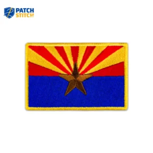 Arizona State Flag Embroidered Patch