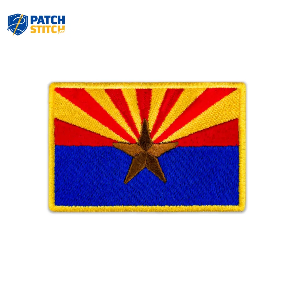 Chicago (12) Arizona State Flag Embroidered Patch