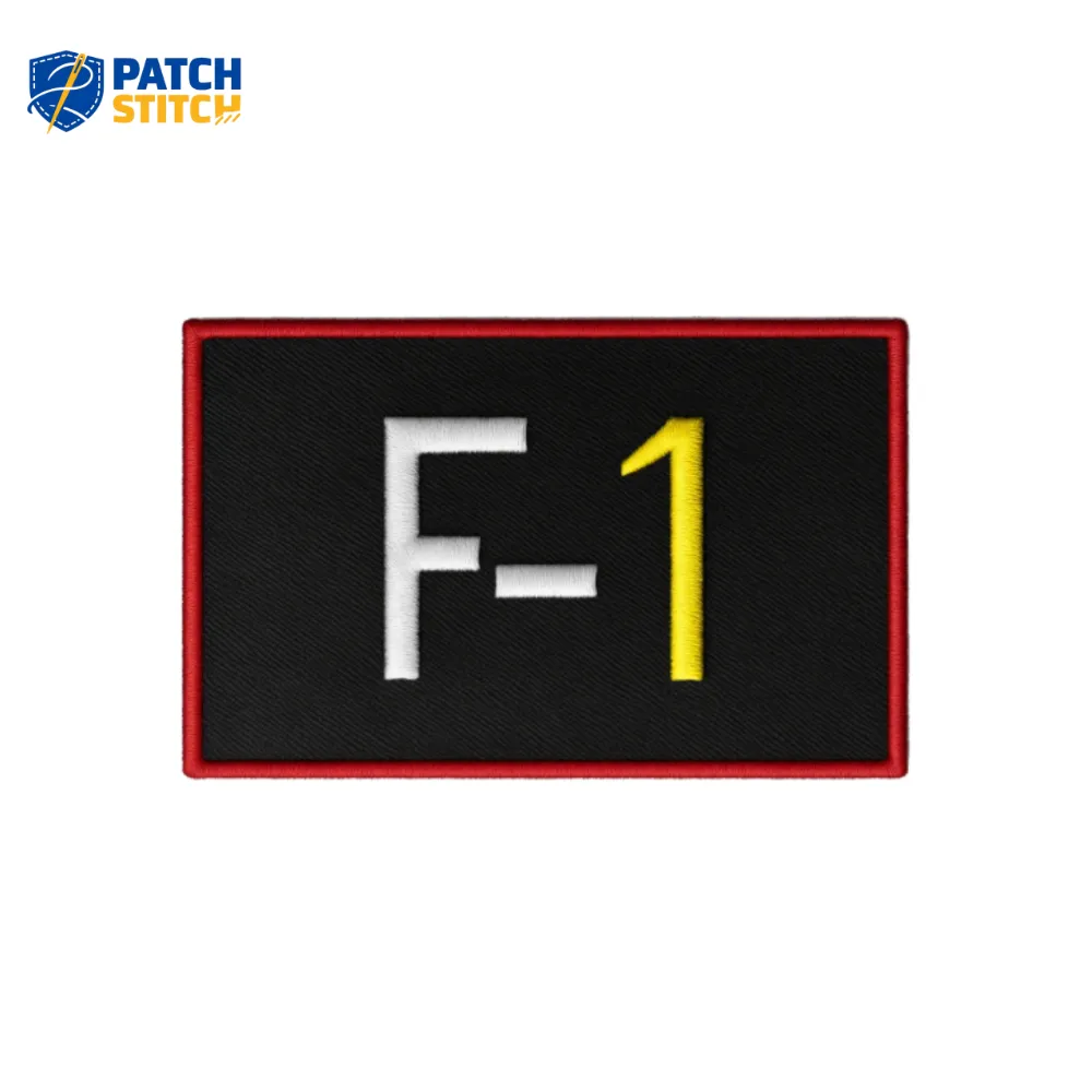 Chicago (18) F-1 Ferrari Logo Embroidered Patch