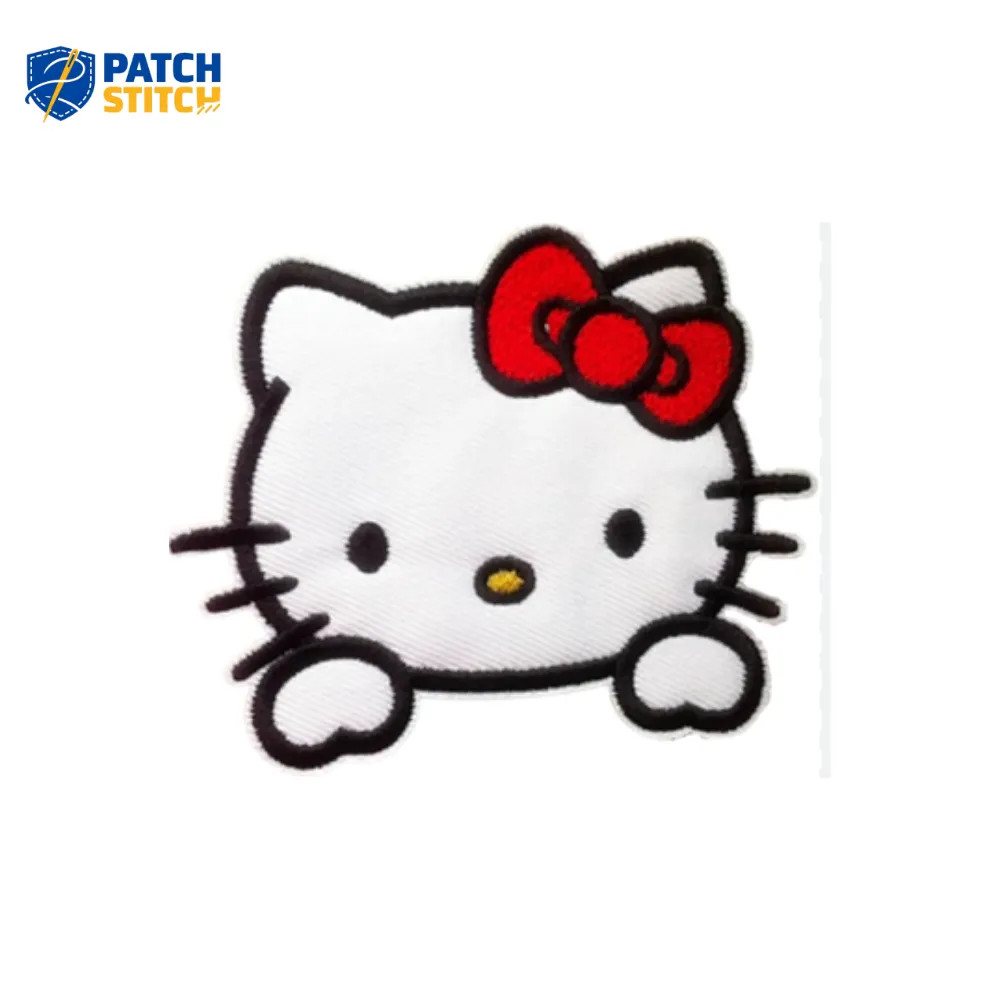 Chicago (39) Hello Kitty Head Embroidered Patch