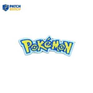 Pokemon Letter Logo Embroidered Patch