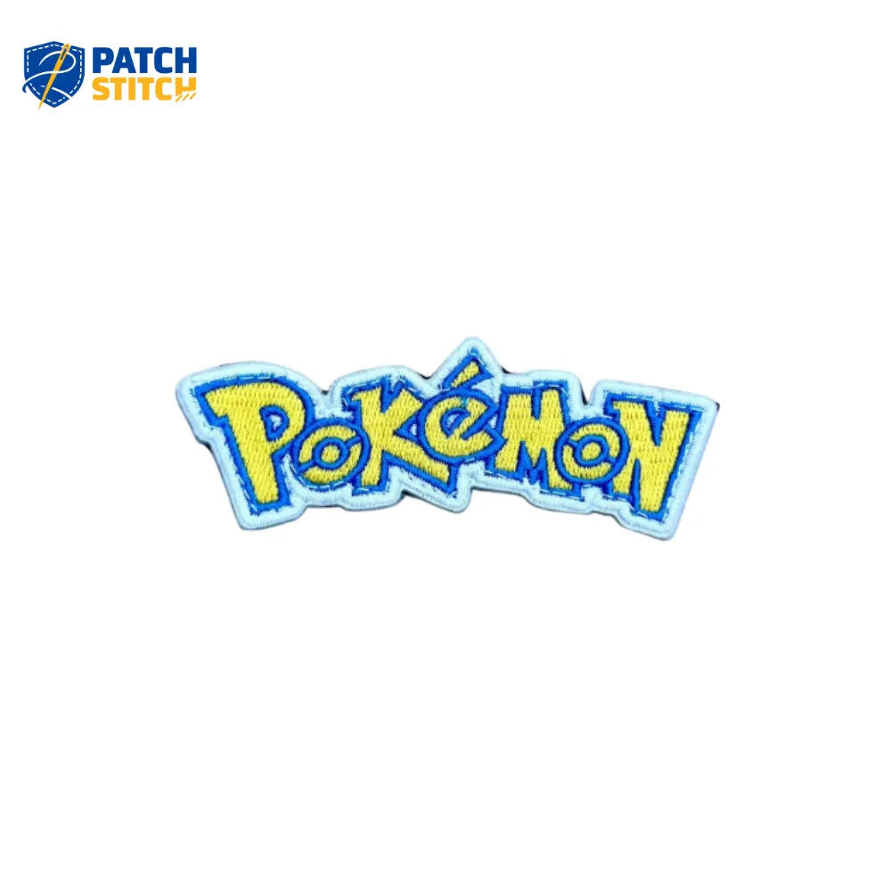 Chicago (43) Pokemon Letter Logo Embroidered Patch