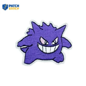Monster Gengar Pokemon Embroidered Patch
