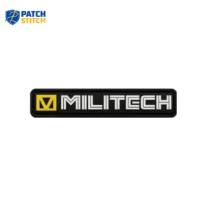 Militech Tactical Cyberpunk 2077 Jacket Patch (PVC Strip Badge)