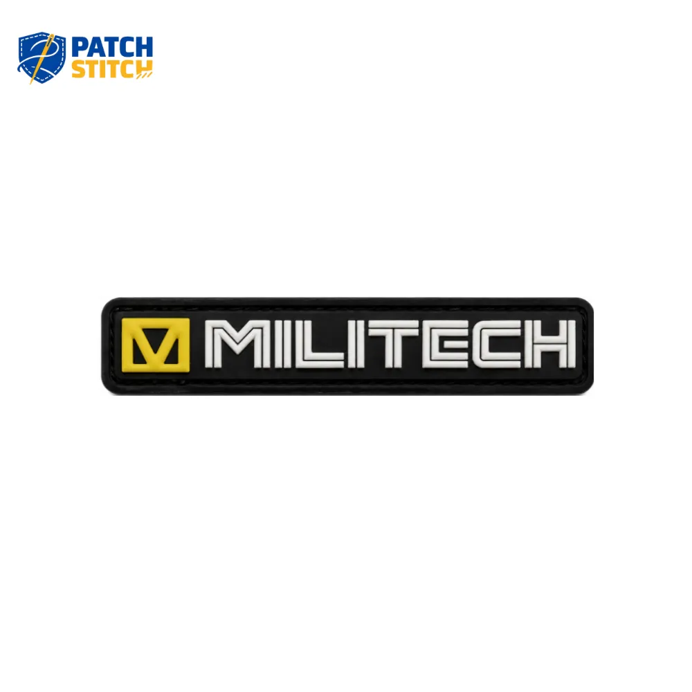 Chicago (50) Militech Tactical Cyberpunk 2077 Jacket Patch (PVC Strip Badge)